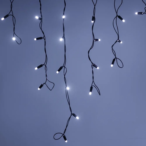 Светодиодная гирлянда ARD-EDGE-CLASSIC-2400x600-BLACK-88LED-STD WHITE (230V, 6W) (Ardecoled, IP65)