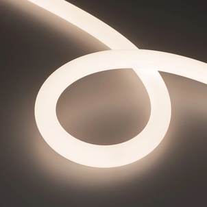 Лента светодиодная герметичная MOONLIGHT-SIDE-FP-X1088-D25mm 24V Day4000 (20 W/m, IP65, 5m, wire x1) (Arlight, Вывод боковой, 3 года)