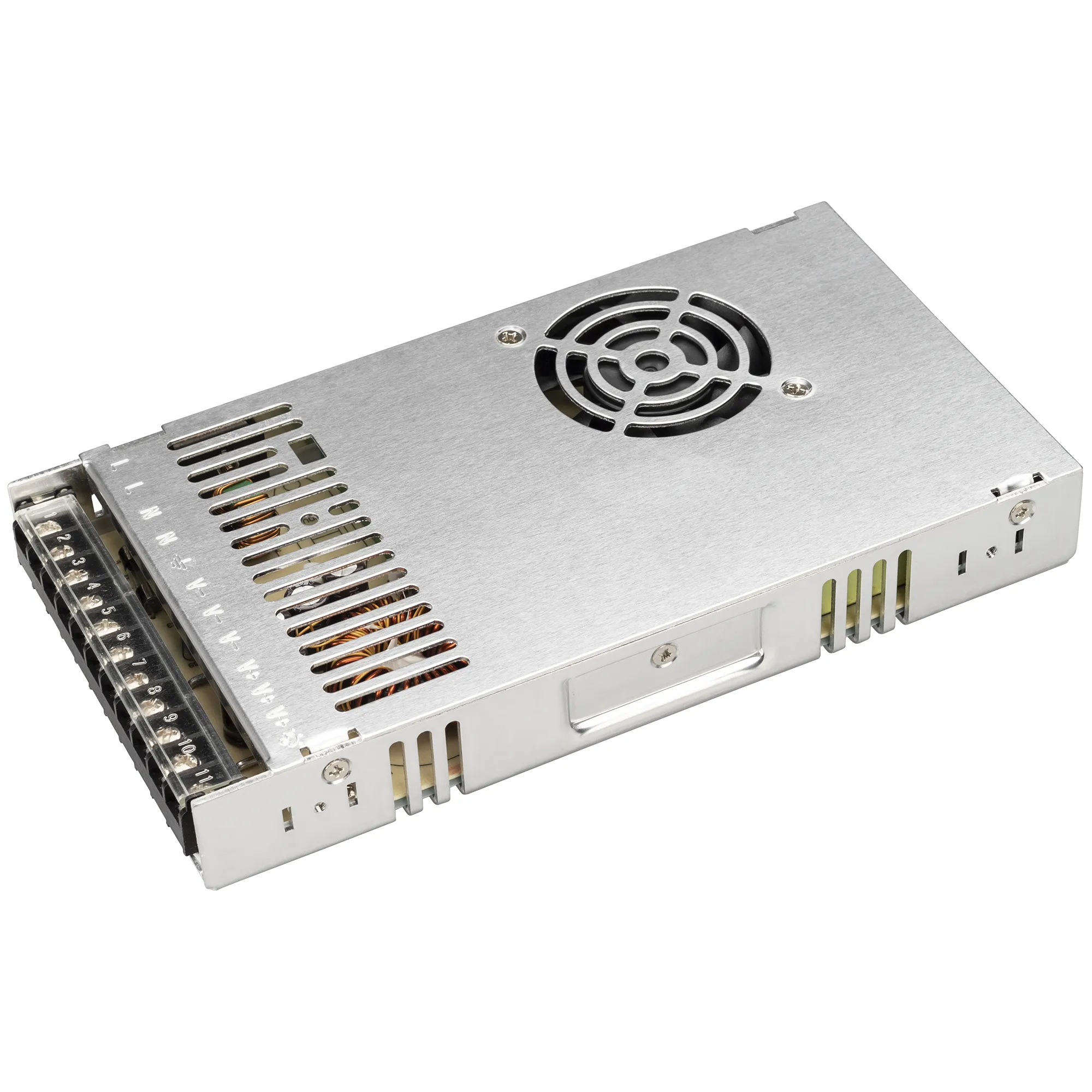 Блок питания HTS-400-12-Slim (12V, 33A, 400W) (Arlight, IP20 Сетка, 3 года) - изображение товара