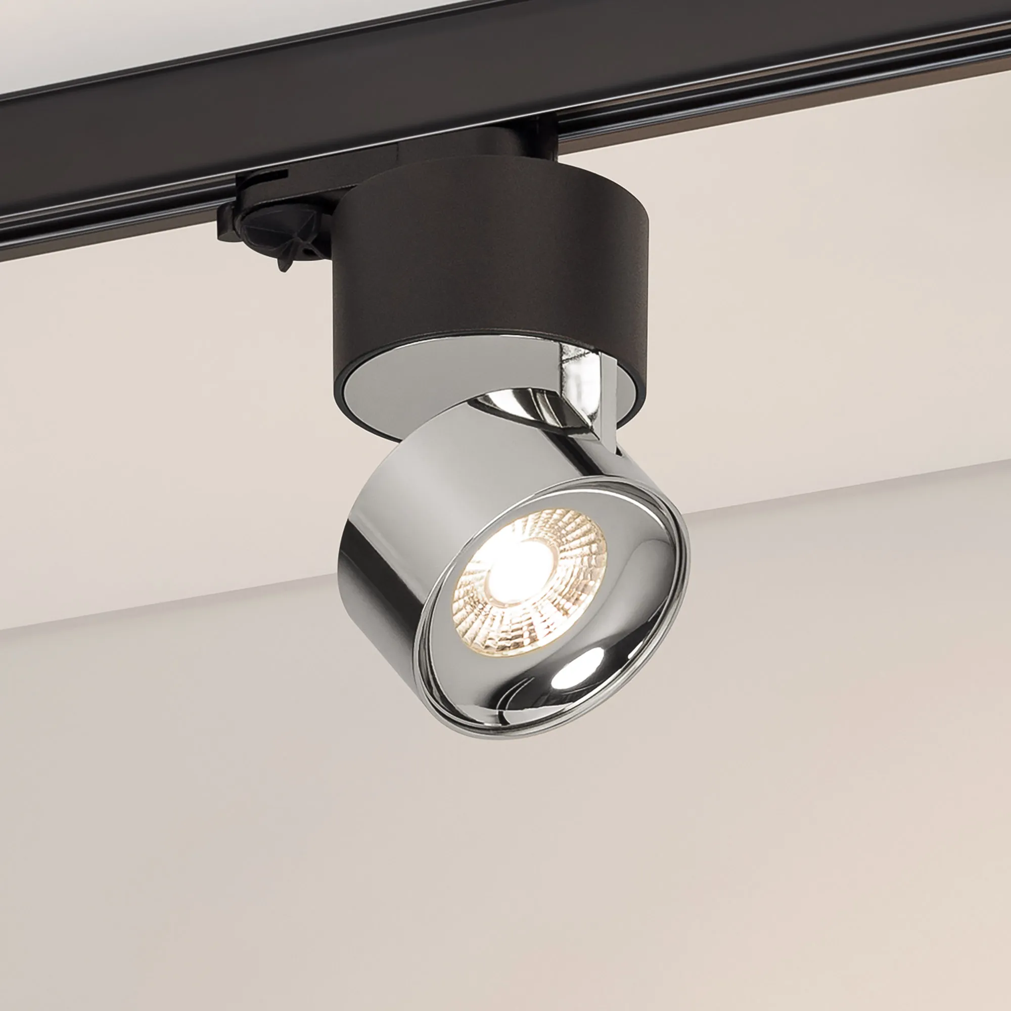 Светильник SP-PLURIO-TRACK-4TR-R77-9W Day4000 (BK-CHR, 36 deg, 230V) (Arlight, IP20 Металл, 3 года)