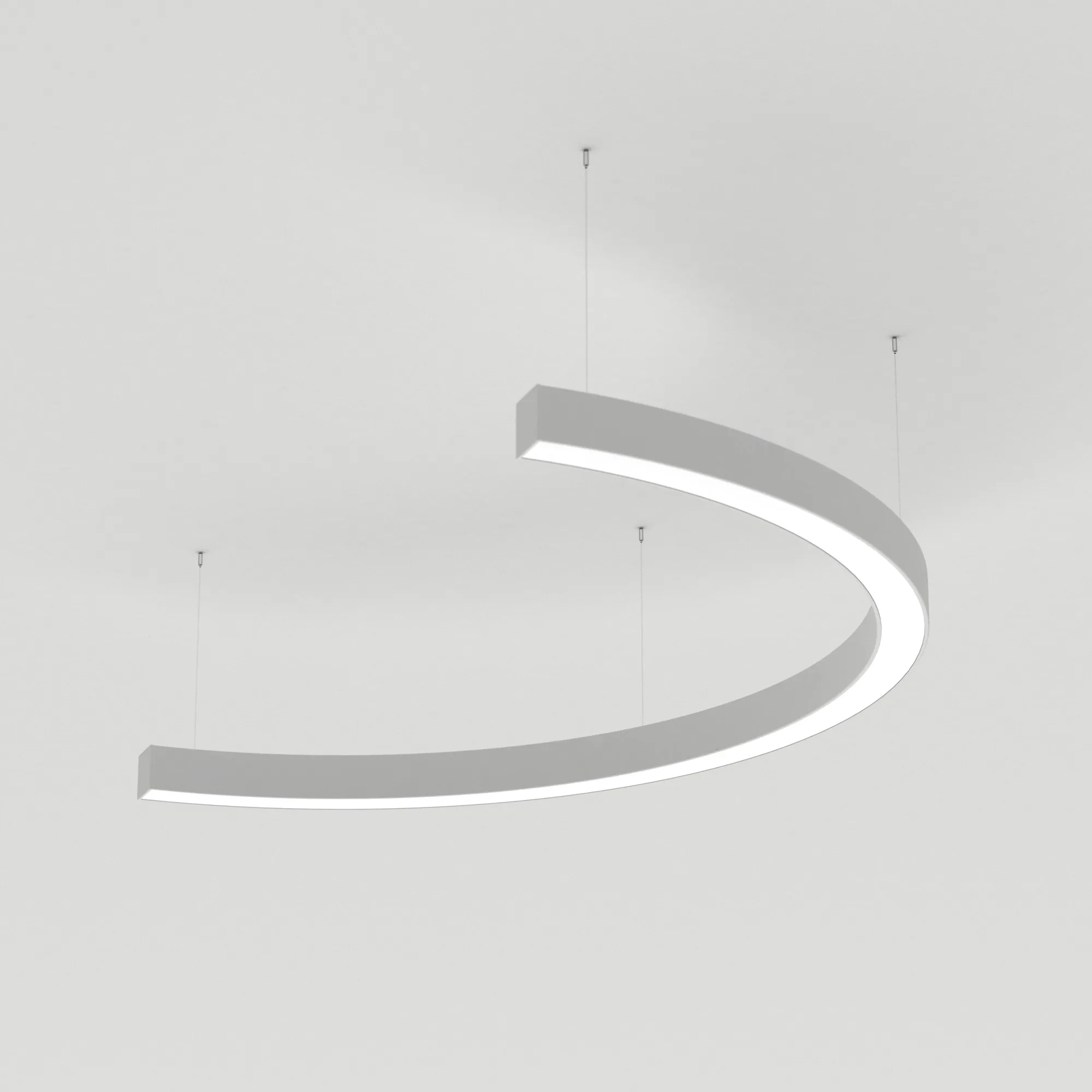 Светильник SP-LINE-HANG-ARC-C3535-D800-34W Day4000 (WHITE, 230V) (Arlight, Металл) - изображение товара