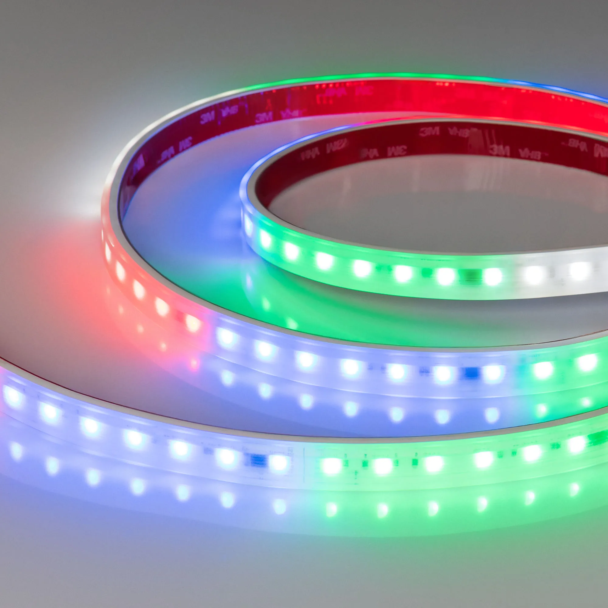 Лента герметичная DMX-PS-B70-14mm 24V RGBW-White-PX7 (17 W/m, IP67, 5060, 5m) (Arlight, -) - изображение товара