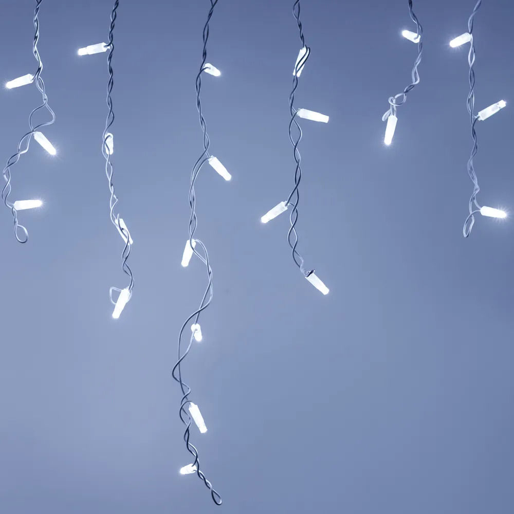 Светодиодная гирлянда ARD-EDGE-PRO-4000x600-WHITE-128LED-MILK-FLASH White (230V, 8W) (Ardecoled, IP65) - изображение товара