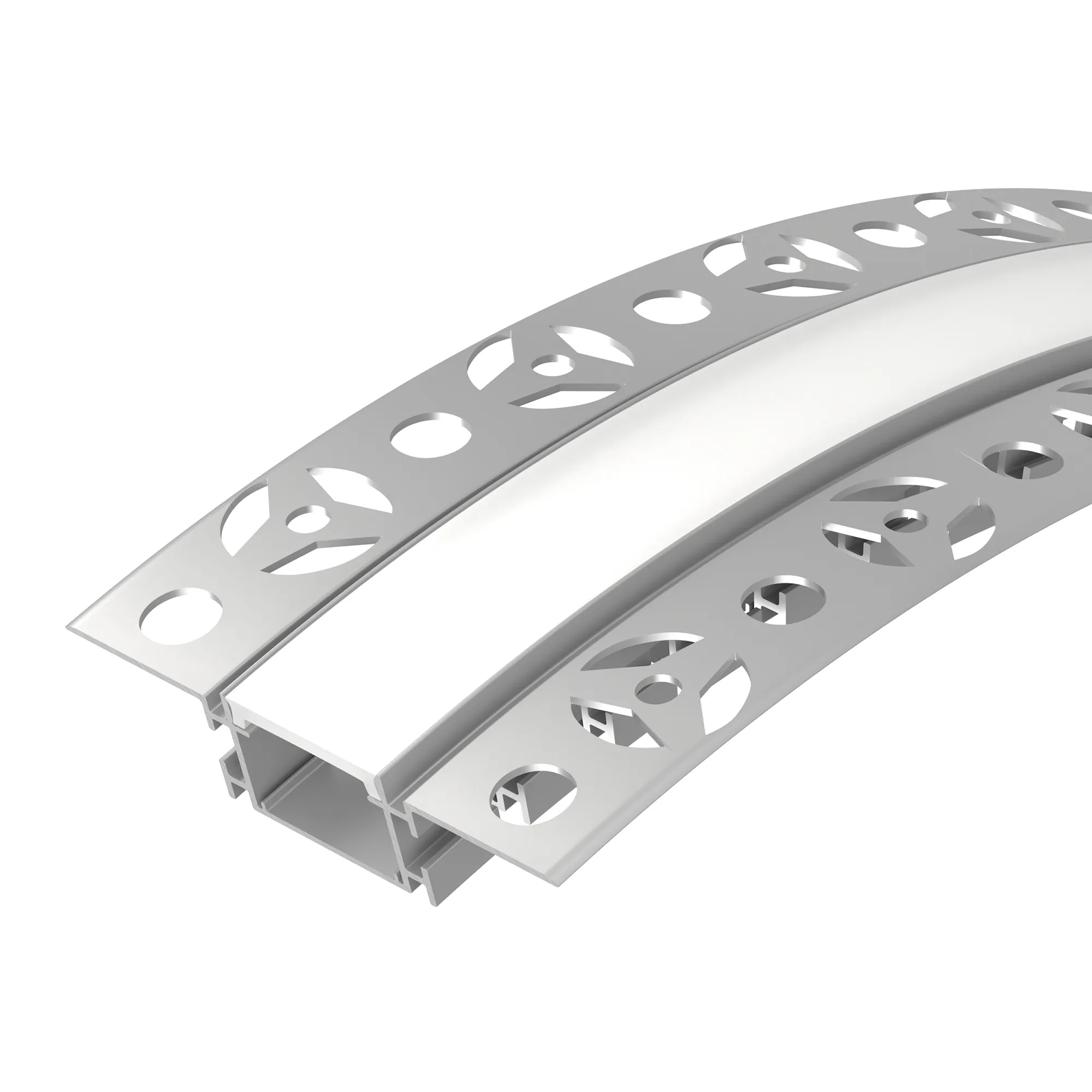 Профиль FANTOM-BENT-W23-TOP-2000 ANOD (Arlight, Алюминий) - изображение товара