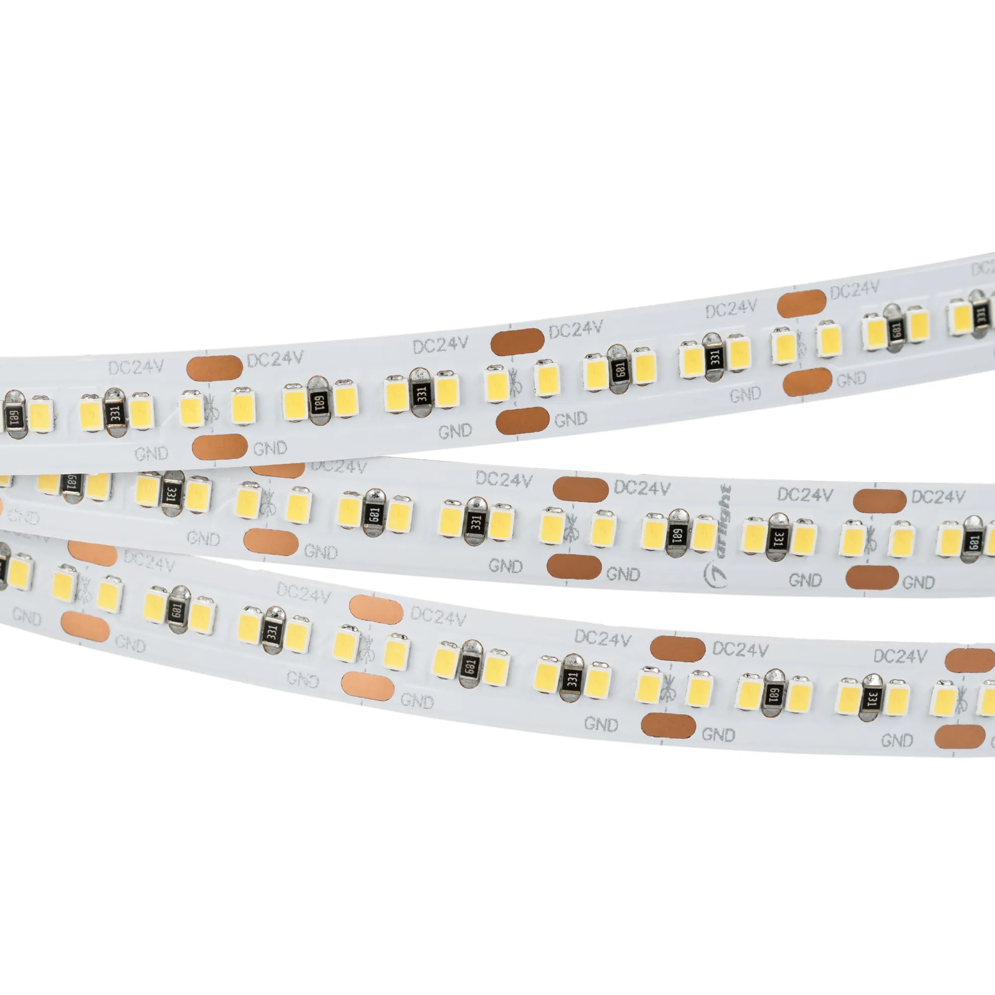 Лента светодиодная MICROLED-5000 24V Day4000 8mm (2216, 300 LED/m, LUX) (Arlight, 8 Вт/м, IP20)