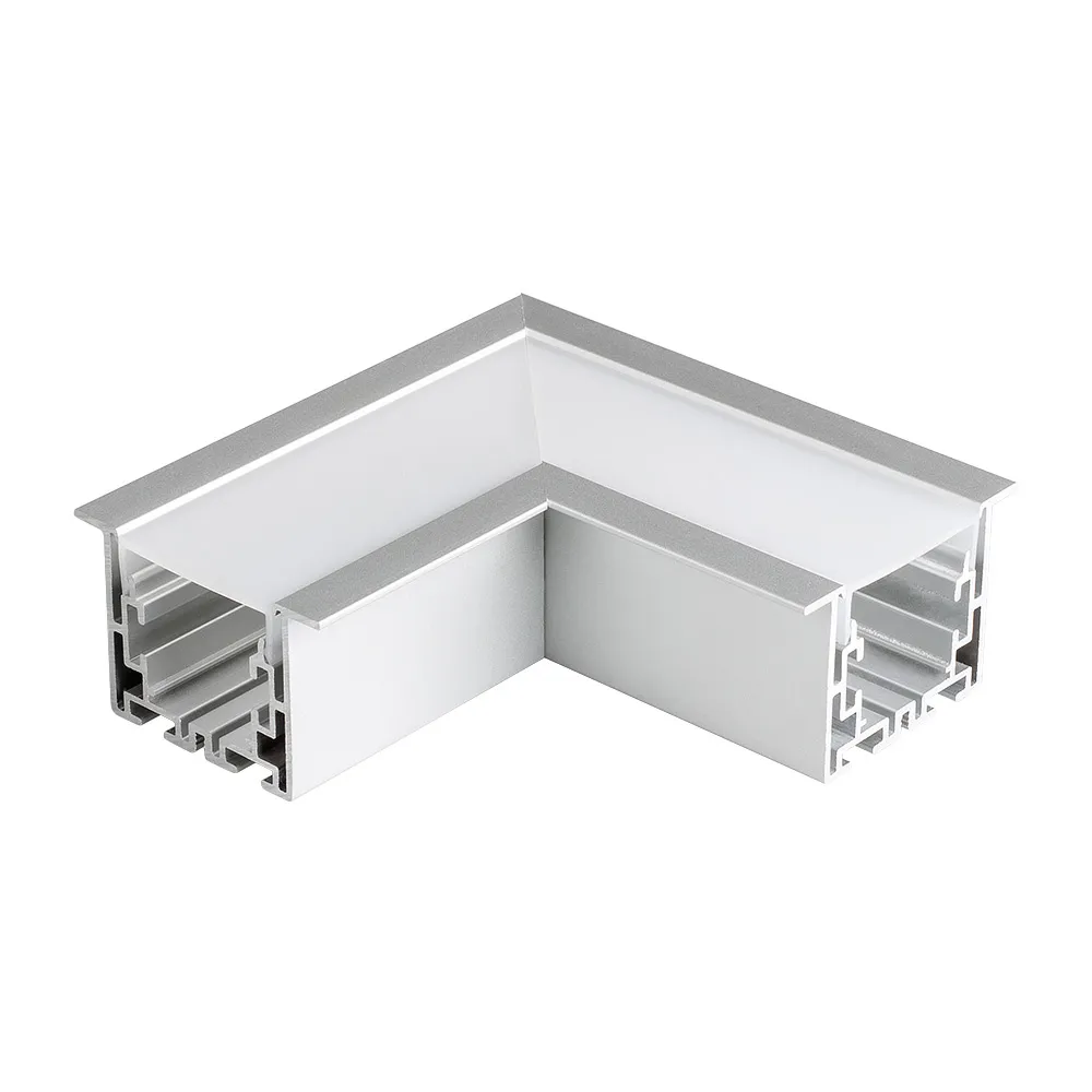 Угол S2-LINIA55-F-L90 прямой (Arlight, Металл) - изображение товара