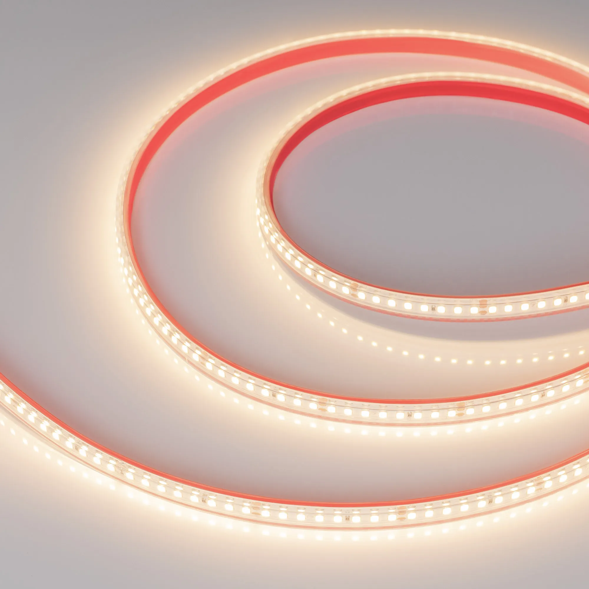 Лента светодиодная герметичная RTW-PS-A160-10mm 24V Warm3000 (12 W/m, IP67, 2835, 5m) (Arlight, 12 Вт/м, IP67) - изображение товара