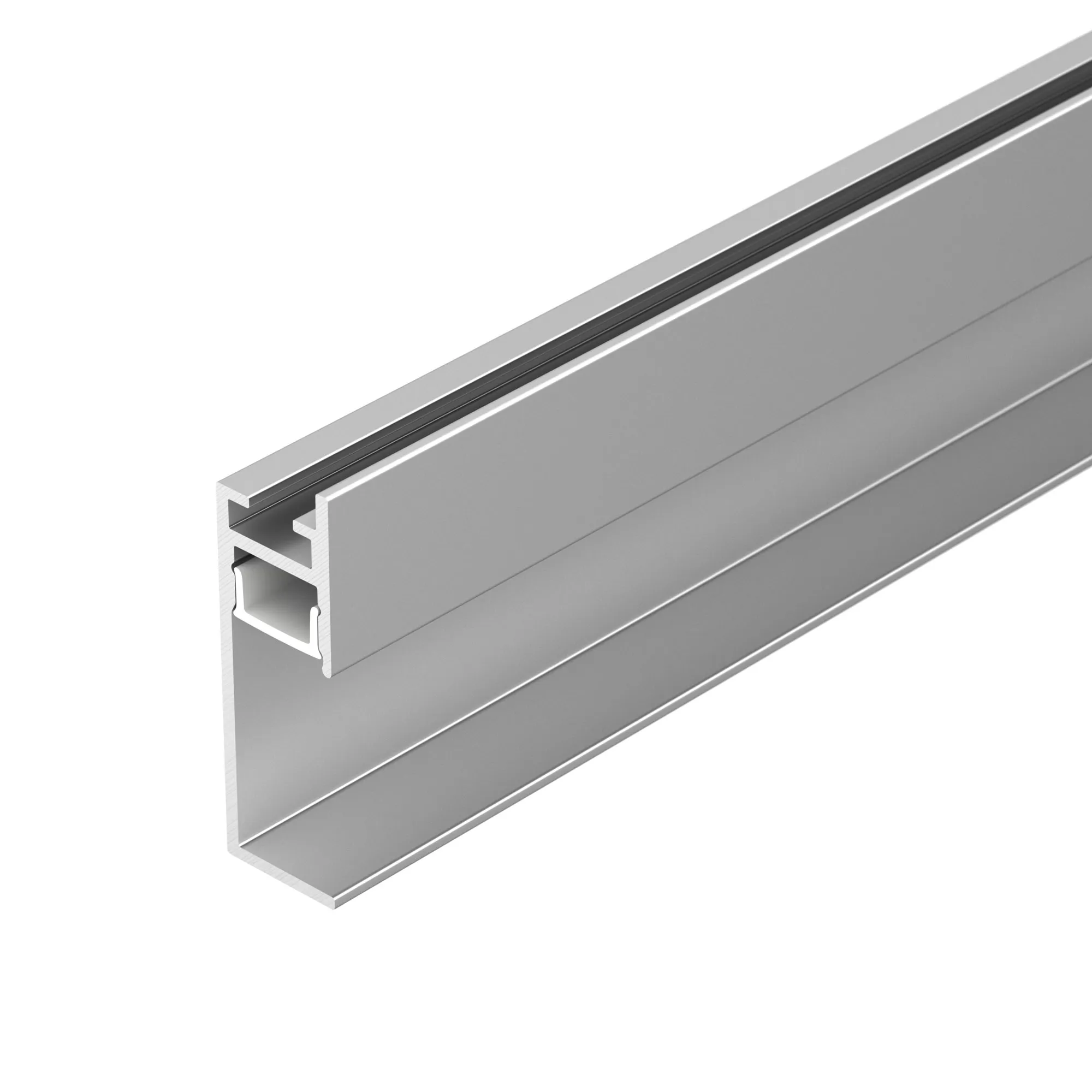 Профиль PLINTUS-H35-F-2000 ANOD (Arlight, Алюминий) - изображение товара